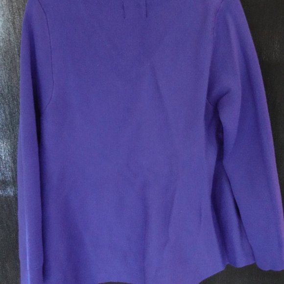 atelier camille from anthropologie top ink blue large - Picture 5 of 7